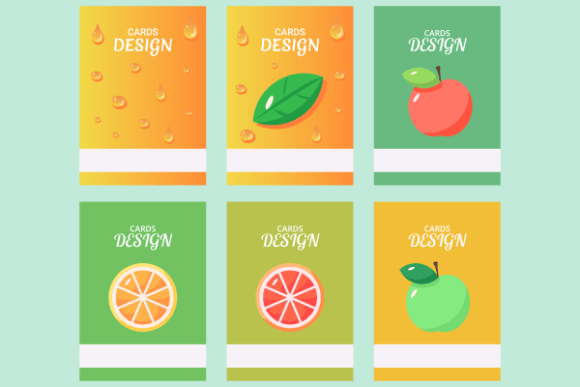 Brochure Nutrition Elements Card Bundle