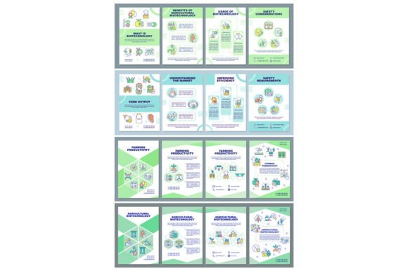 Farming Productivity Brochure Templates