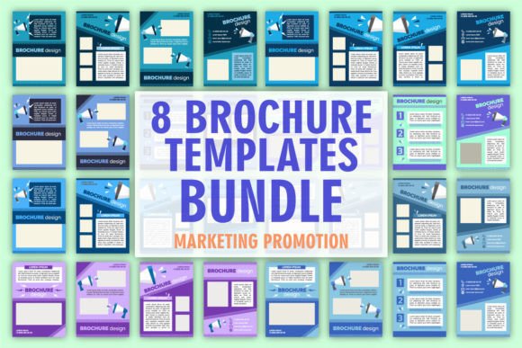 Promotional Campaign Brochure Bundle: Graphic Templates for Local Business