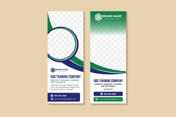 Training Company Vertical Banner: Graphics and Print Templates